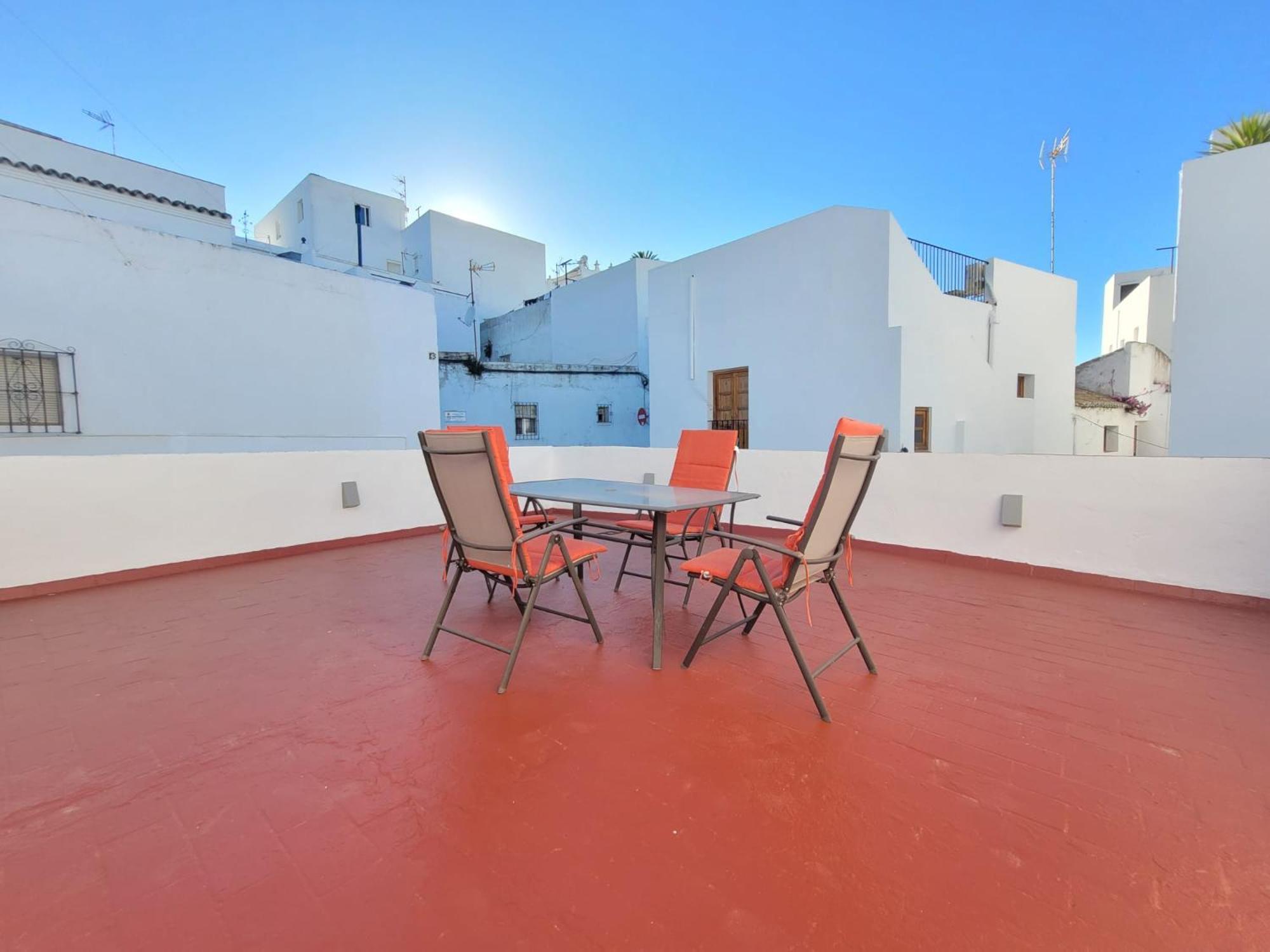 Casa La Aurora Daire Vejer de la Frontera Dış mekan fotoğraf