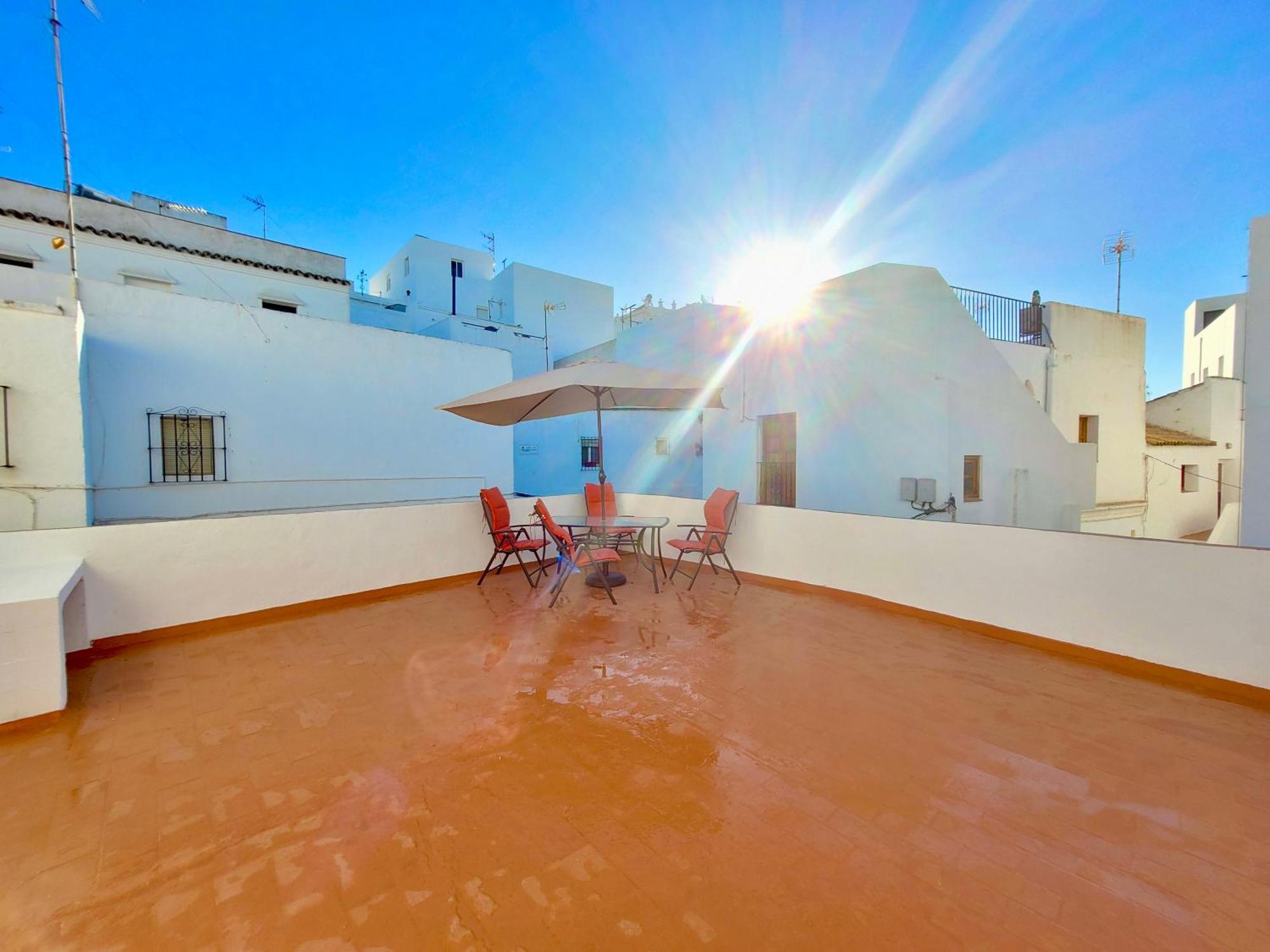 Casa La Aurora Daire Vejer de la Frontera Dış mekan fotoğraf